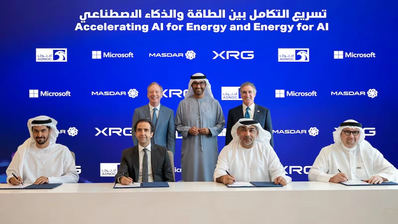 Adnoc and Microsoft Expand AI Partnership to Boost Operations and Sustainable Energy